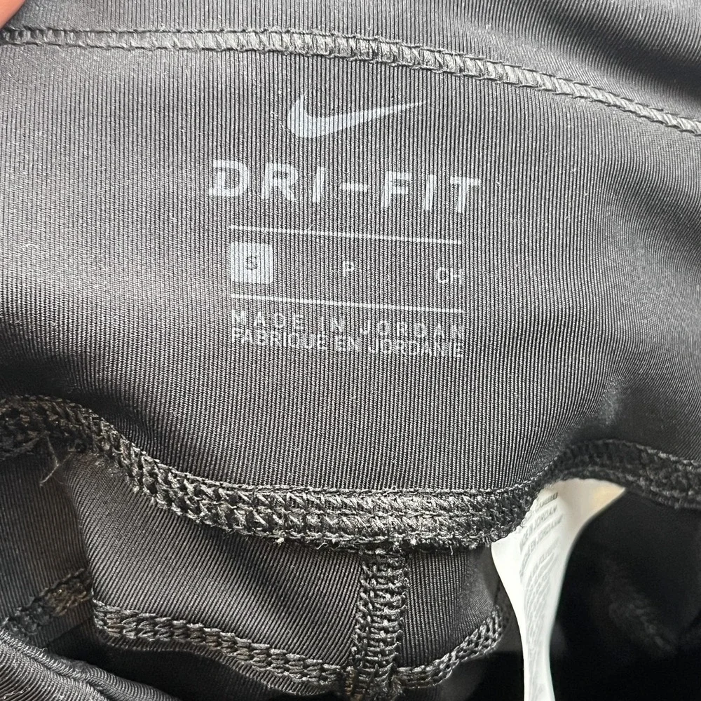 Nike Dri-FIT Running‎ Tights Pants Small Black Athletic CZ9238-010 Spandex